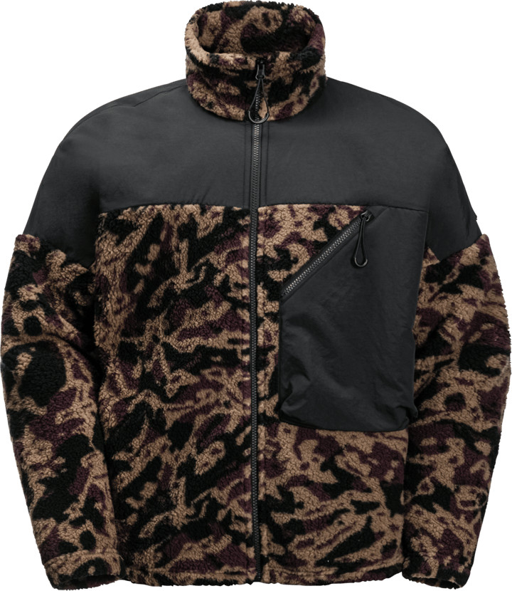 Jack Wolfskin Unisex Maarweg Print Jacket Chestnut Allover Jack Wolfskin