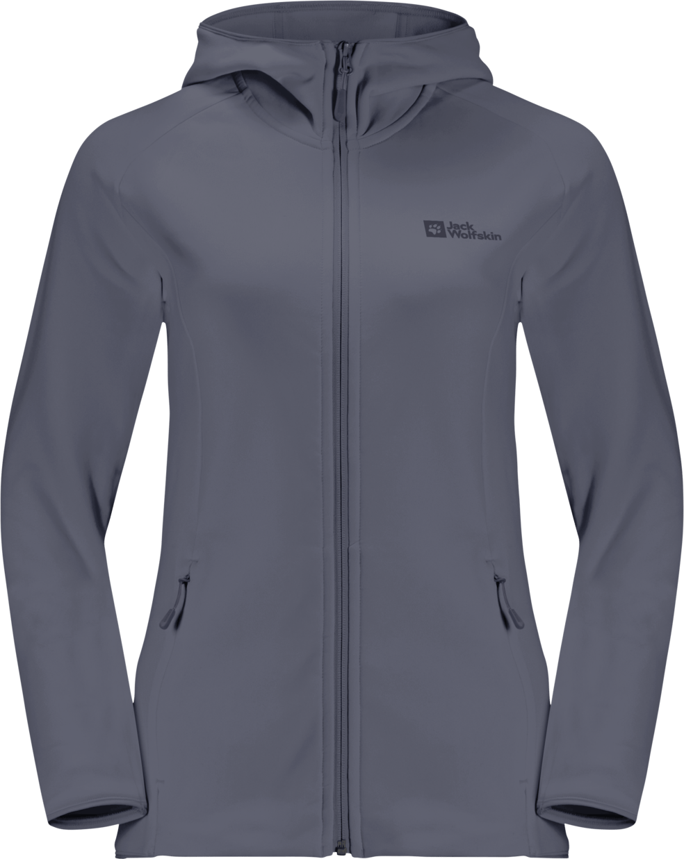 Jack Wolfskin Women's Baiselberg Hooded Full Zip Dolphin