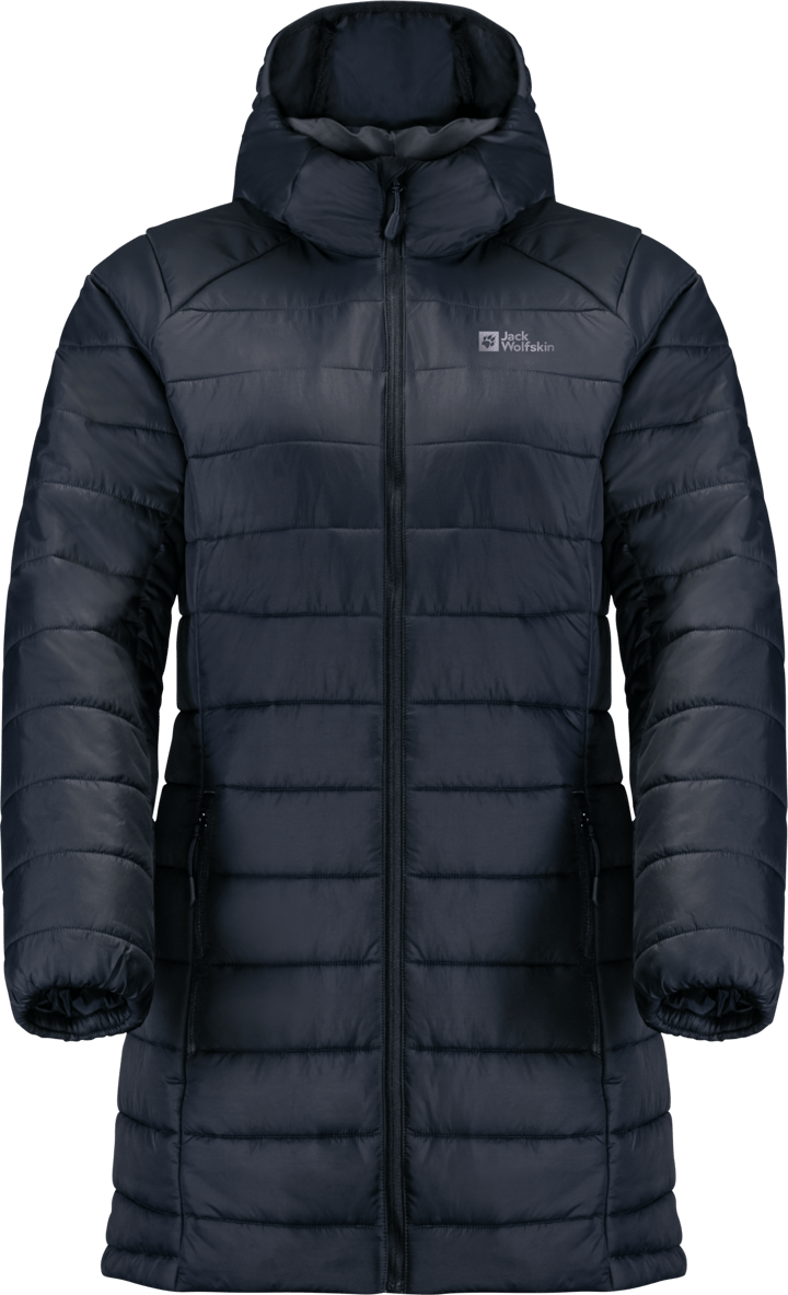 Jack wolfskin selenium coat midnight clearance blue