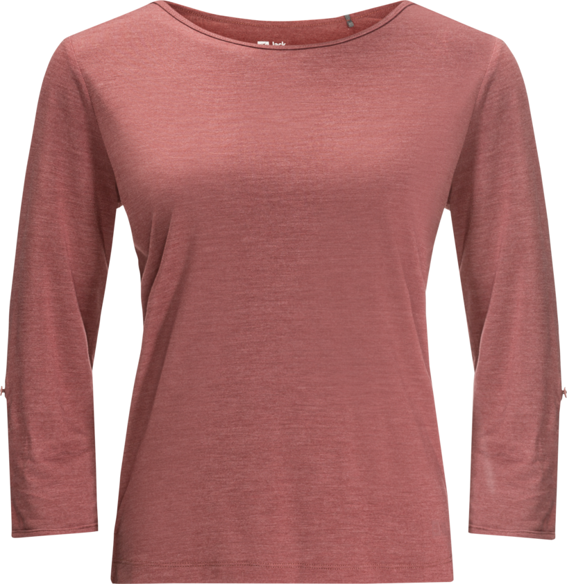 Jack Wolfskin Women’s Coral Coast 3/4 T-Shirt Apple Butter