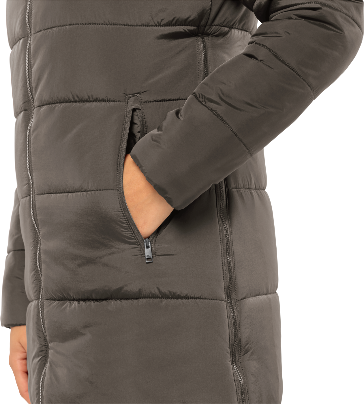 Women\'s Eisbach Coat Cold Coffee here | Buy Coffee Cold Outnorth | Coat Women\'s Eisbach