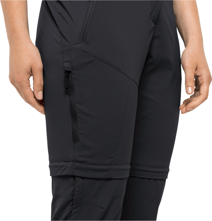 Jack Wolfskin Women's Glastal Zip Away Pants Black Jack Wolfskin