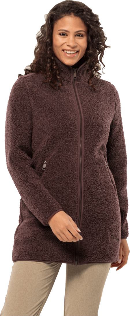 Jack Wolfskin Women's High Curl Coat Boysenberry Jack Wolfskin