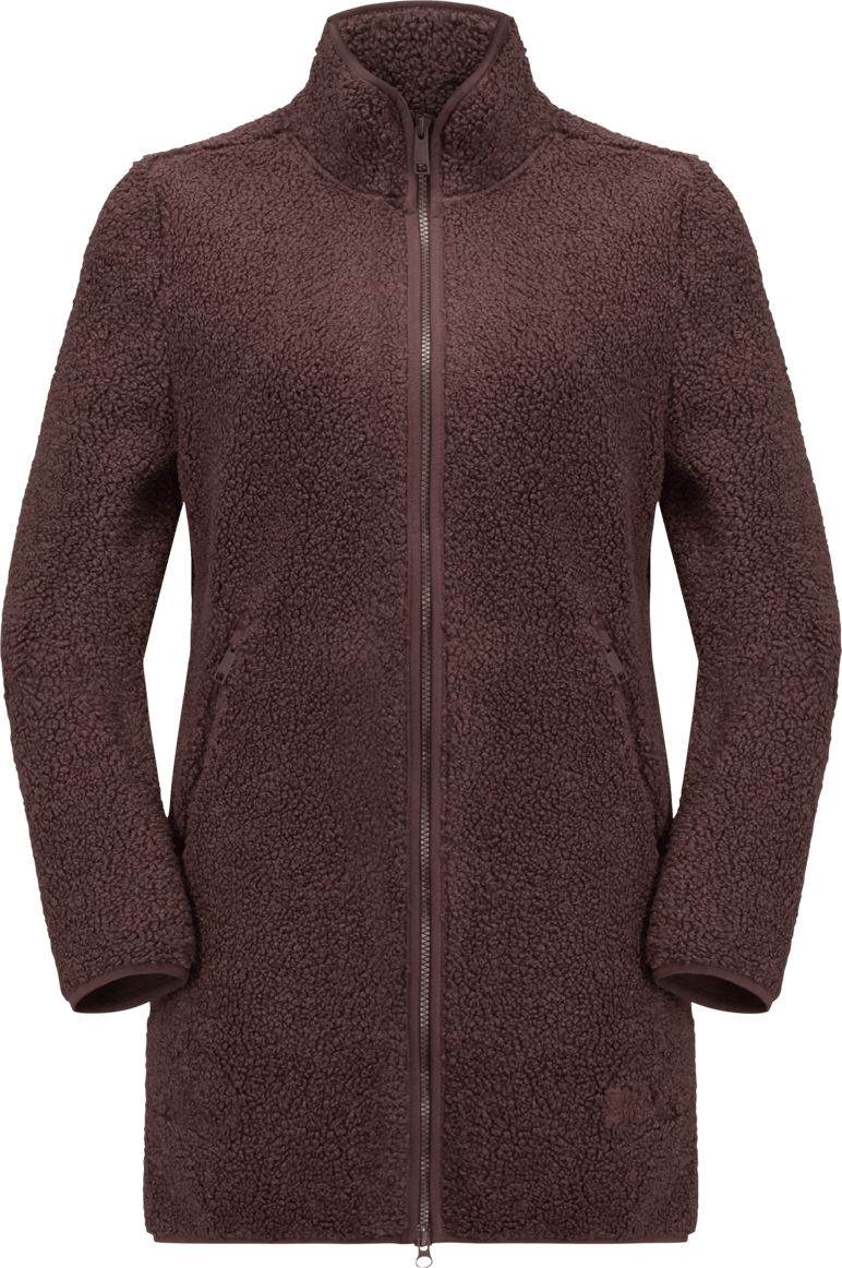 Jack Wolfskin Women's High Curl Coat Boysenberry