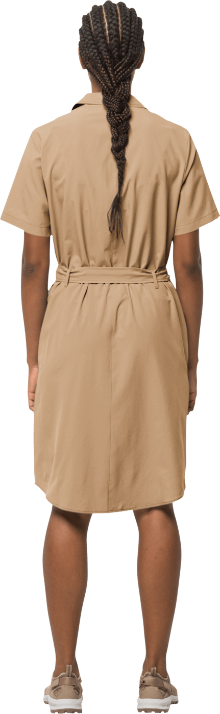 Jack Wolfskin Women's Holiday Midi Dress Sand Storm Jack Wolfskin