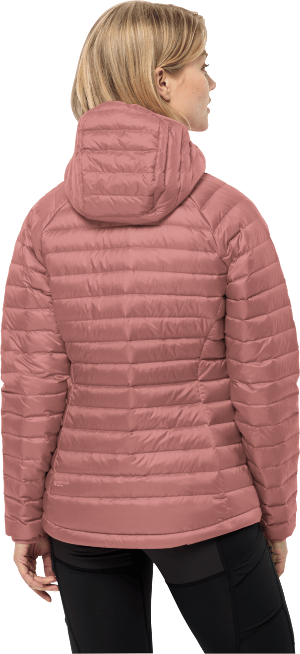 Jack Wolfskin Women's Passamani Down Hoody Blush Powder Jack Wolfskin