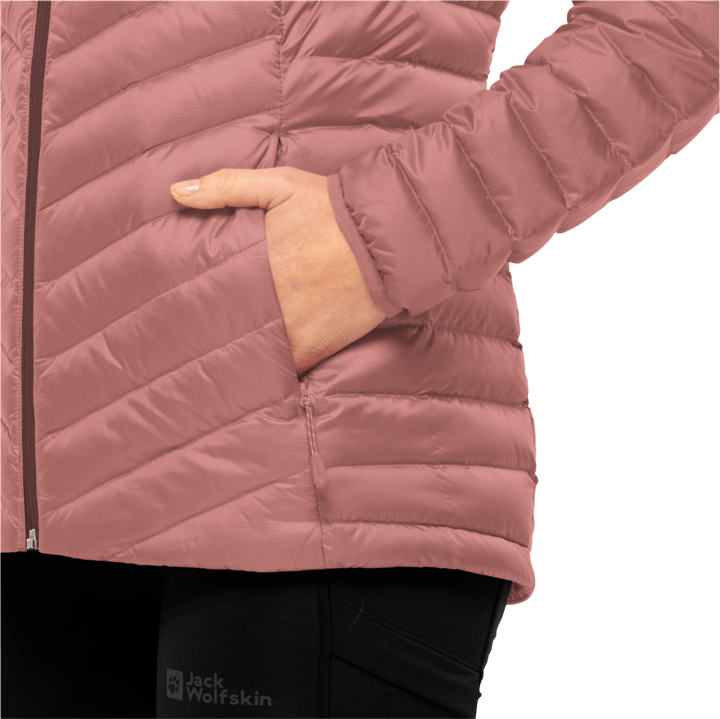 Jack Wolfskin Women's Passamani Down Hoody Blush Powder Jack Wolfskin