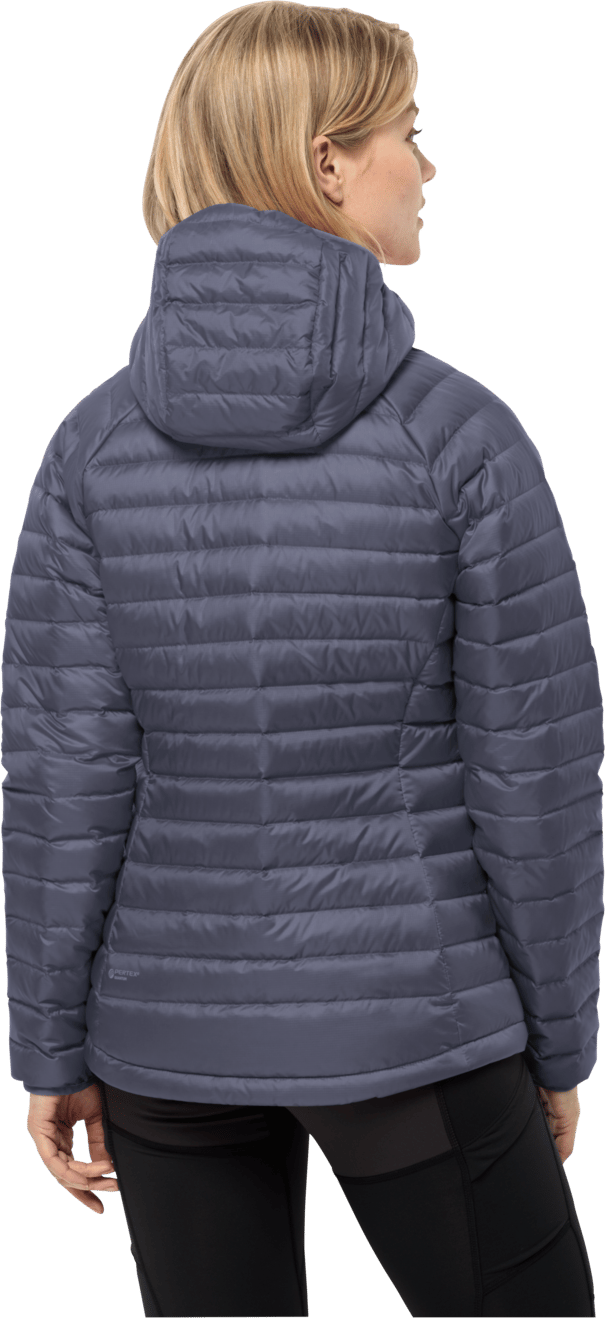 Jack Wolfskin Women's Passamani Down Hoody Dolphin Jack Wolfskin