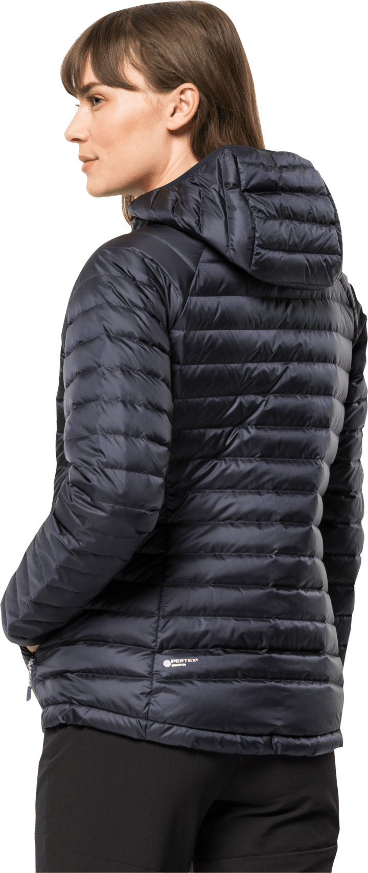 Jack Wolfskin Women's Passamani Down Hoody Graphite Jack Wolfskin