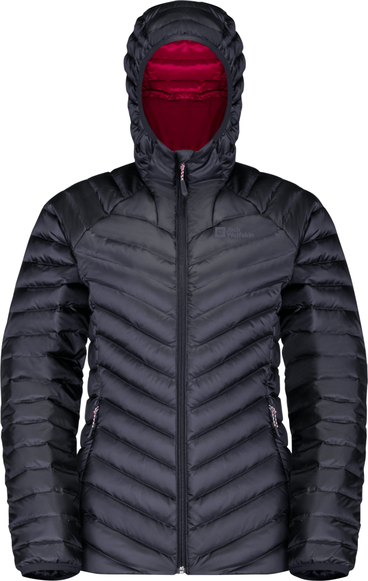 Jack Wolfskin Women's Passamani Down Hoody Graphite Jack Wolfskin