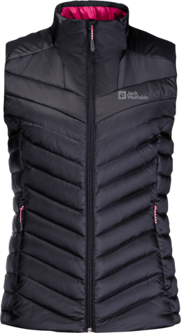 Jack Wolfskin Women's Passamani Down Vest Graphite Jack Wolfskin