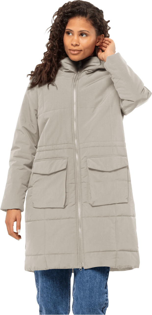 Women\'s White Frost here Frost | White Grey Outnorth | Dusty Parka Buy Dusty Parka Grey Women\'s