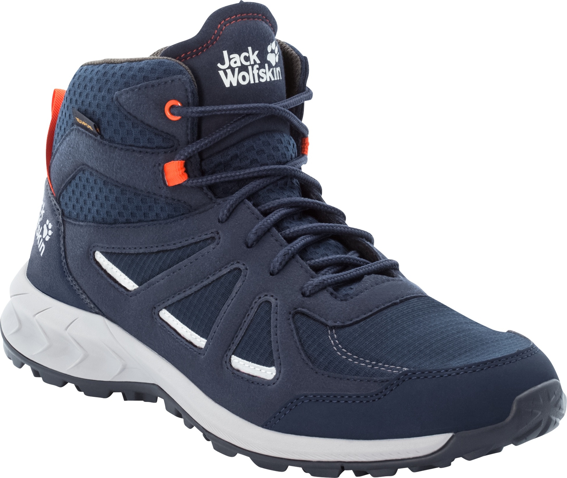 Men’s Woodland 2 Texapore Mid Dark Blue / Red