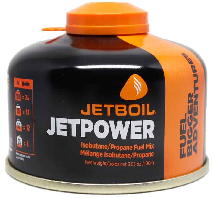 Jetboil Gas Fuel - 100gm Black Jetboil