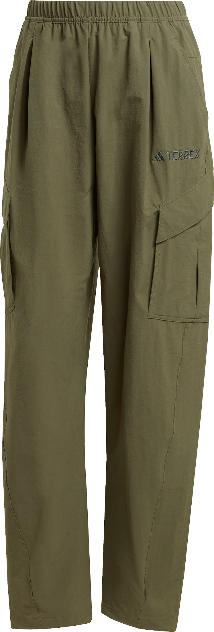 Adidas Women's Cargo Pants  Olive Strata, S