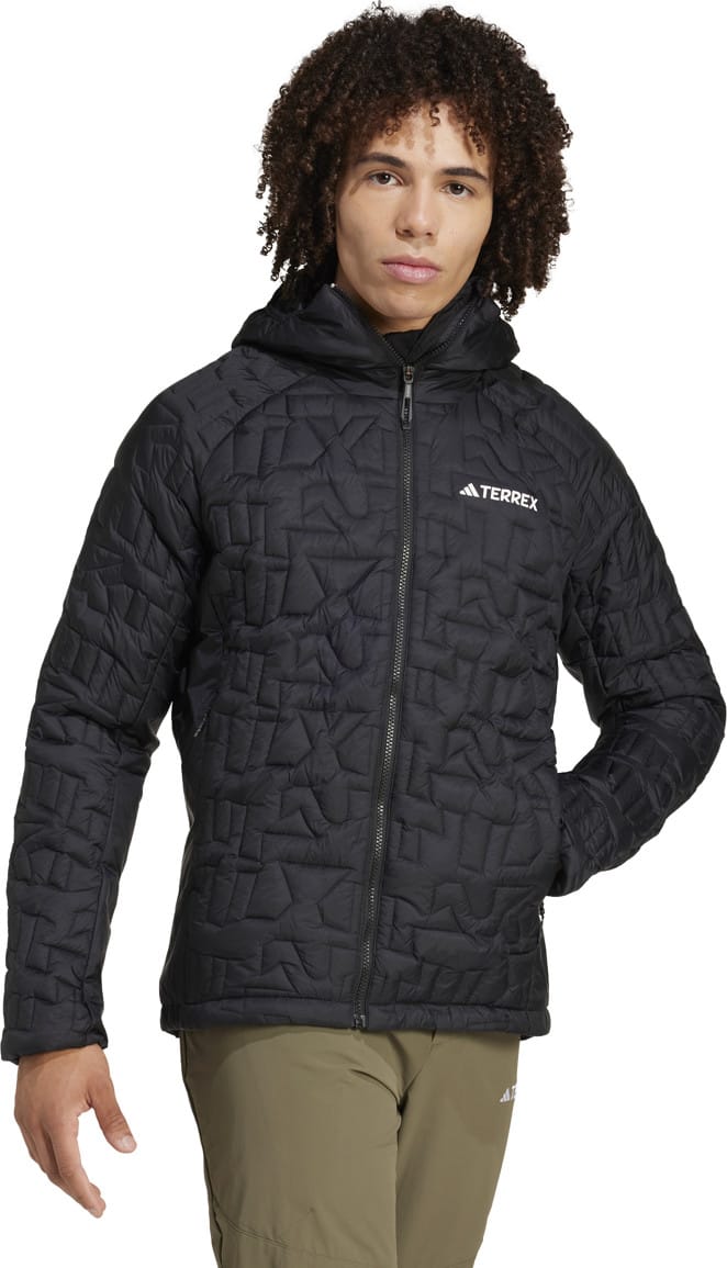 Adidas Terrex Xperior PrimaLoft Loose Fill Insulated Hooded Black Adidas