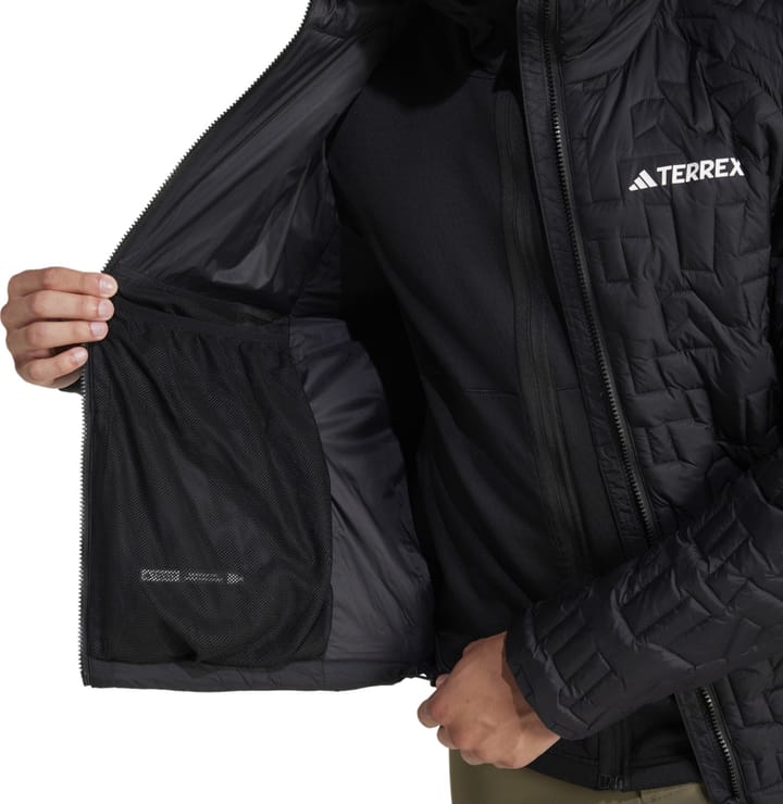 Adidas Terrex Xperior PrimaLoft Loose Fill Insulated Hooded Black Adidas