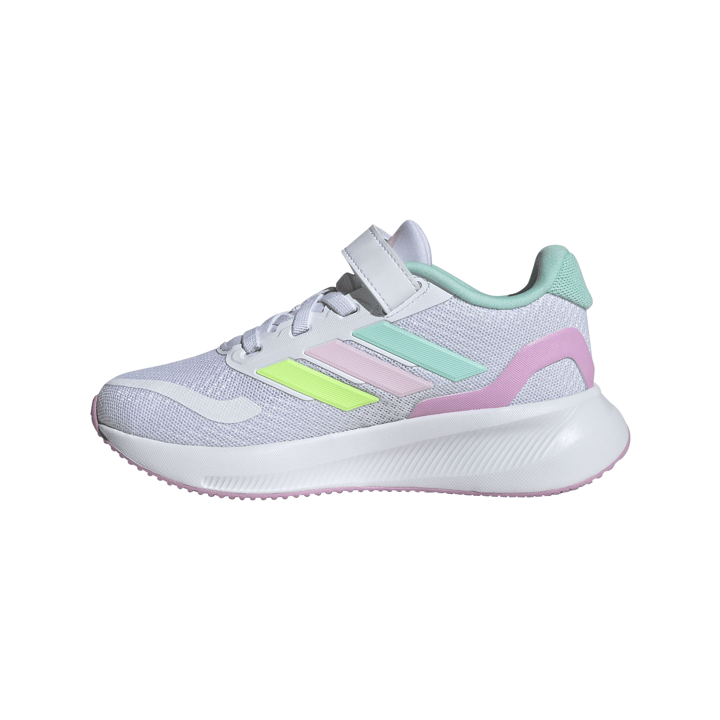 Adidas Runfalcon 5 El C Ftwr White/clear Mint/clear Pink Adidas