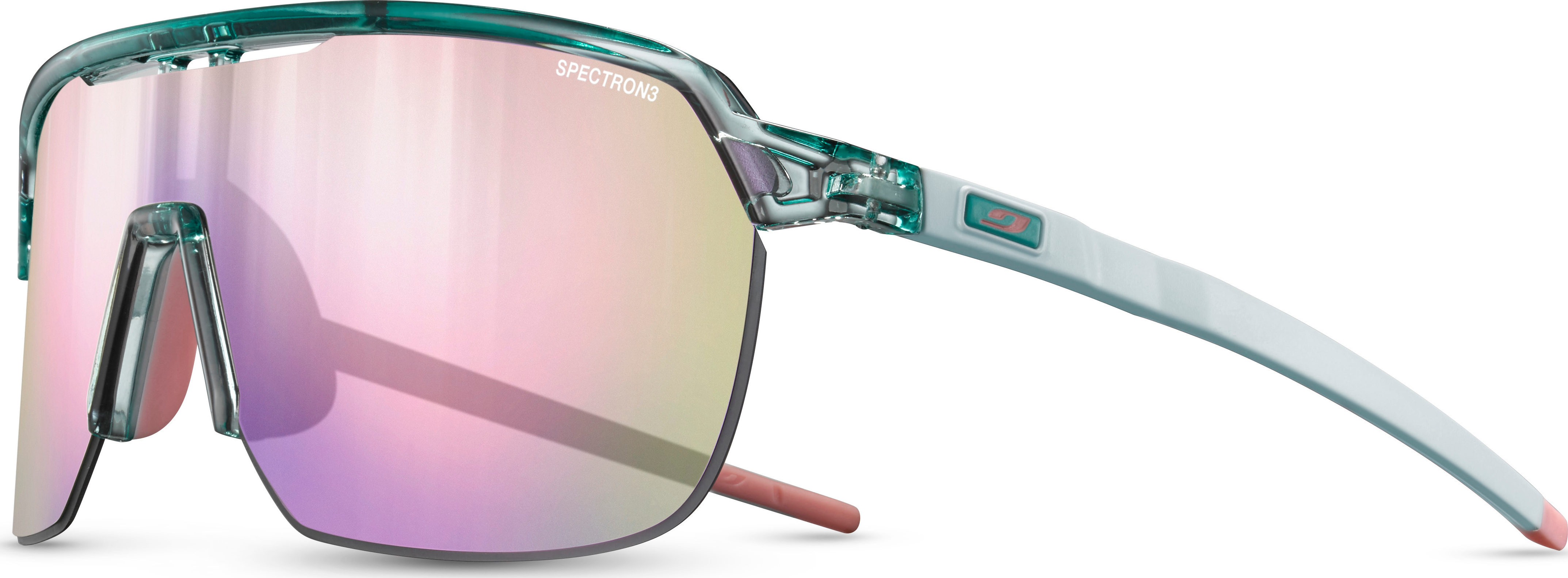 Julbo Frequency Spectron 3 Shiny Translucent Light Green/Pink