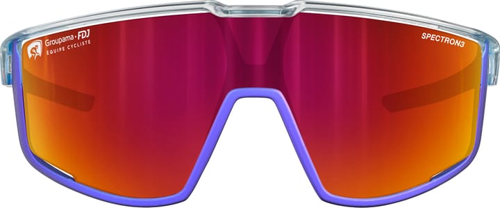 Julbo Fury Groupama-FDJ Spectron 3 Shiny Translucent Crystal/Metallic Blue Julbo