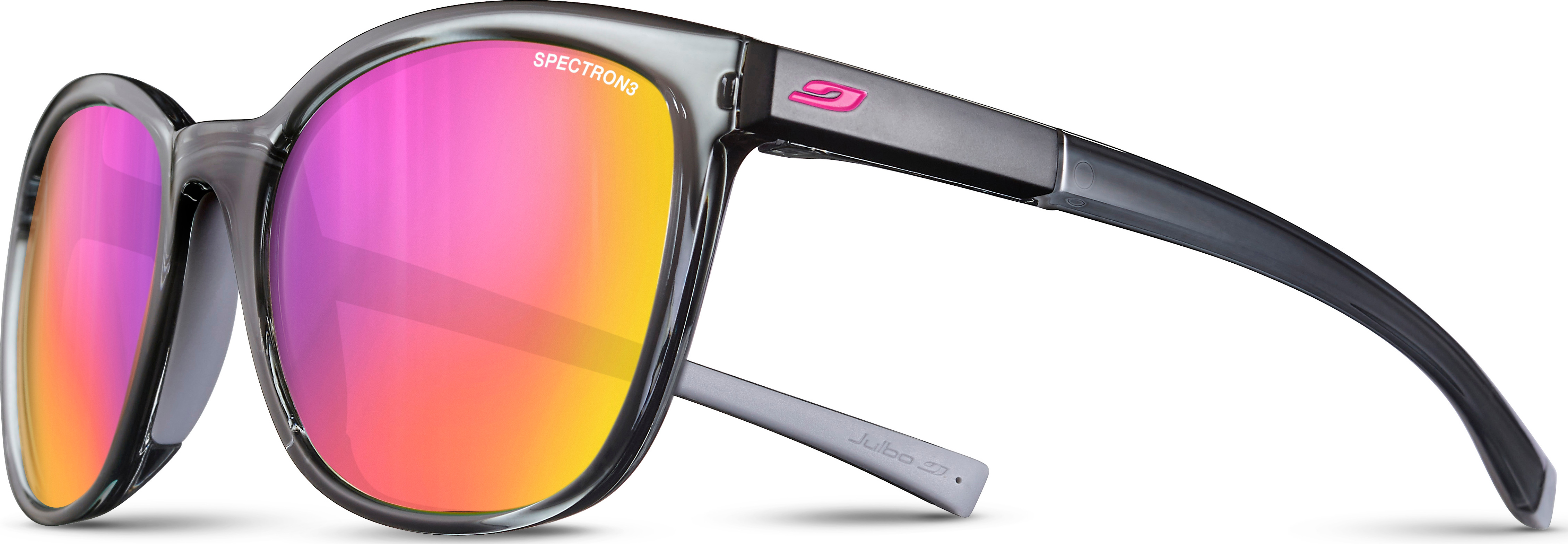 Julbo Spark Spectron 3 Translucent Shiny Gray/Pink