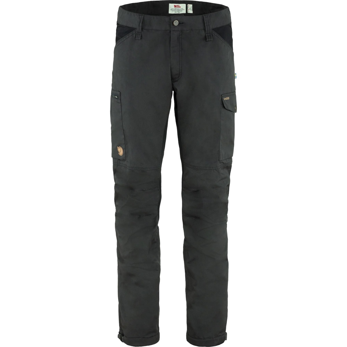 Fjällräven Men’s Kaipak Trousers Dark Grey-Black