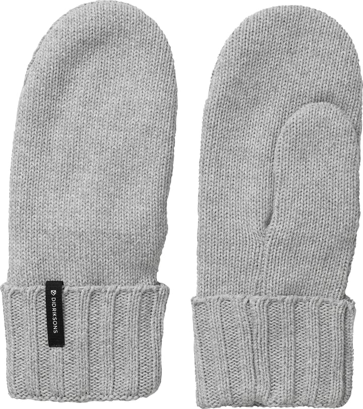 Didriksons Unisex Kaj Mittens 3 Grey Melange Didriksons