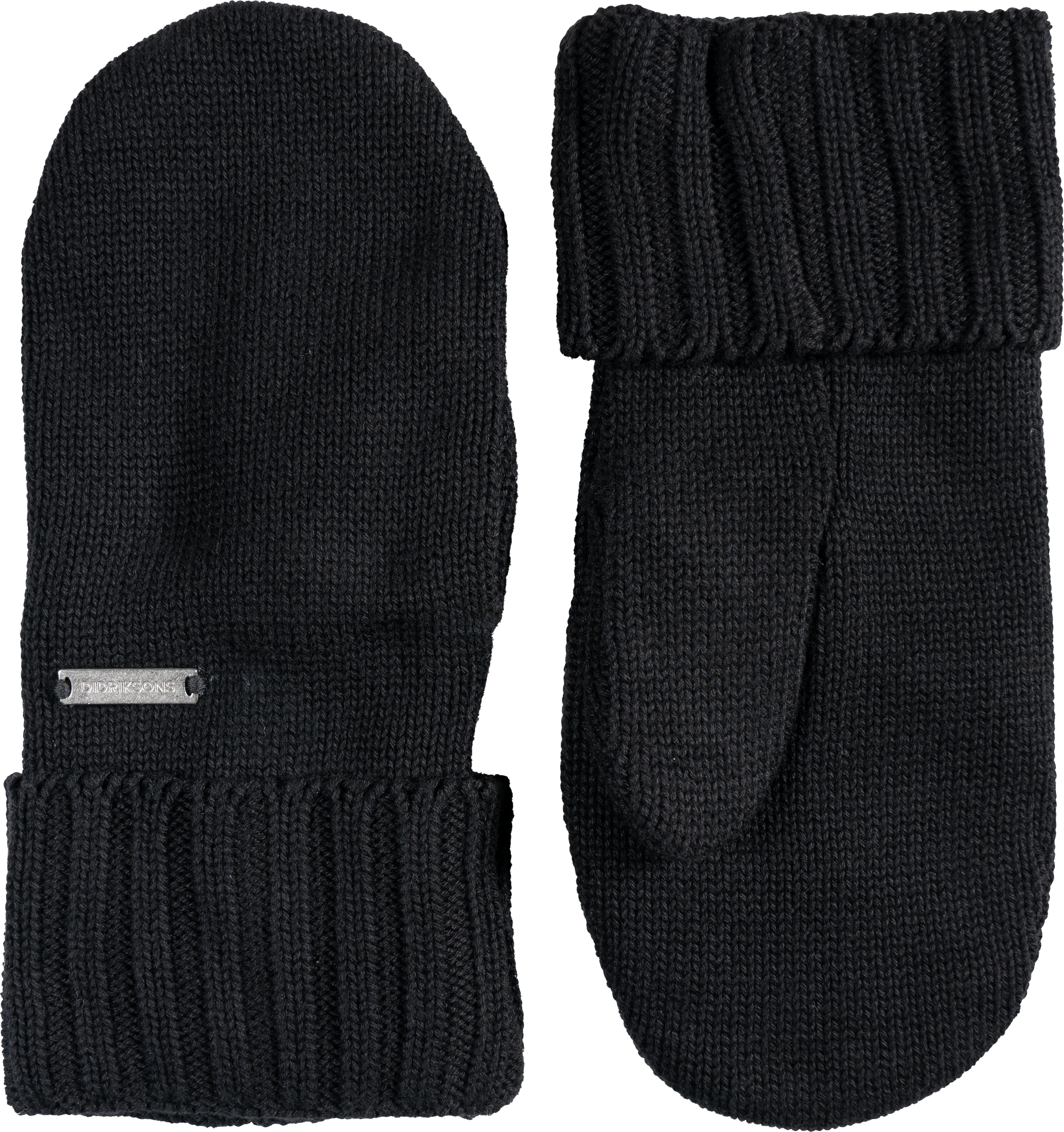 Didriksons Unisex Kaj Mittens 3 Black