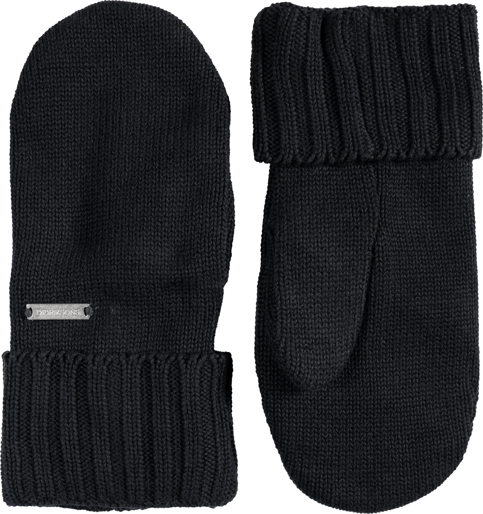 Didriksons Unisex Kaj Mittens 3 Black