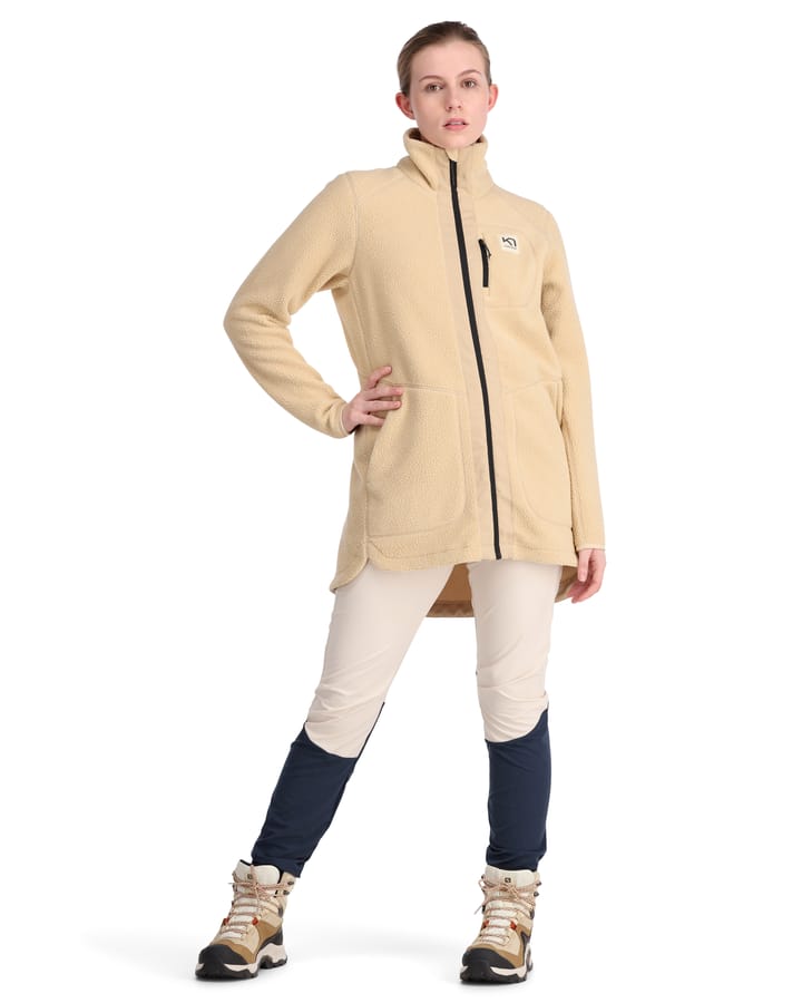 Kari Traa Women's Sanne Pile Jacket Oat Kari Traa