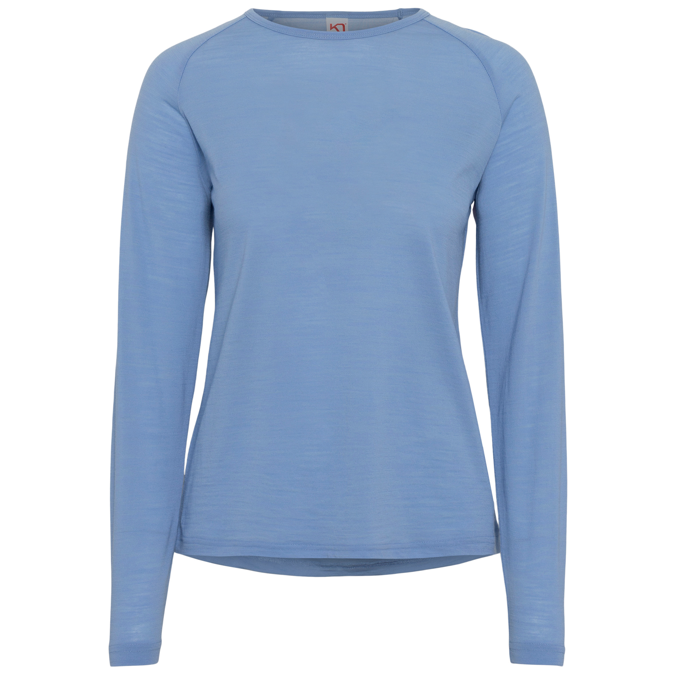 Kari Traa Women’s Sanne Wool Long Sleeve Pastel Light Blue