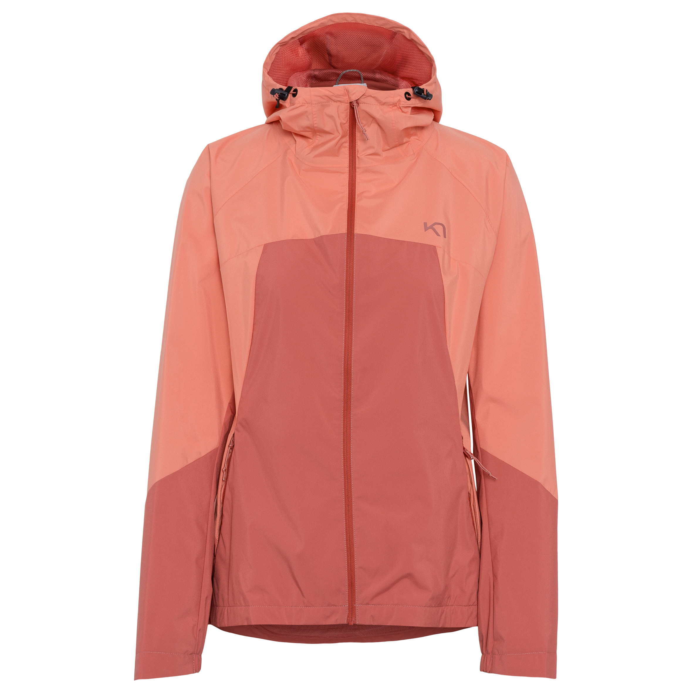 Kari Traa Women’s Thale Shell Jacket Dark Dusty Orange Pink