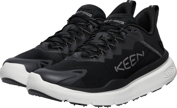 Men's Wk450 Alloy/Steel Grey Walking Shoe, KEEN