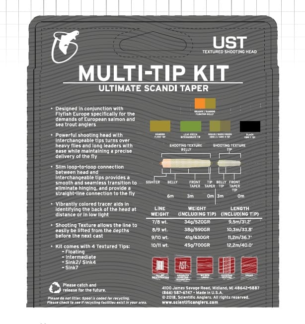 Scientific Anglers Sa Ust Multi Tip Kit Scientific Anglers