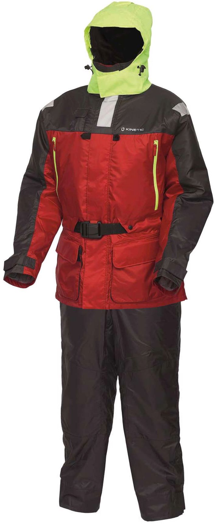 Kinetic Kinetic Guardian Flotation Suit Red/stormy Kinetic