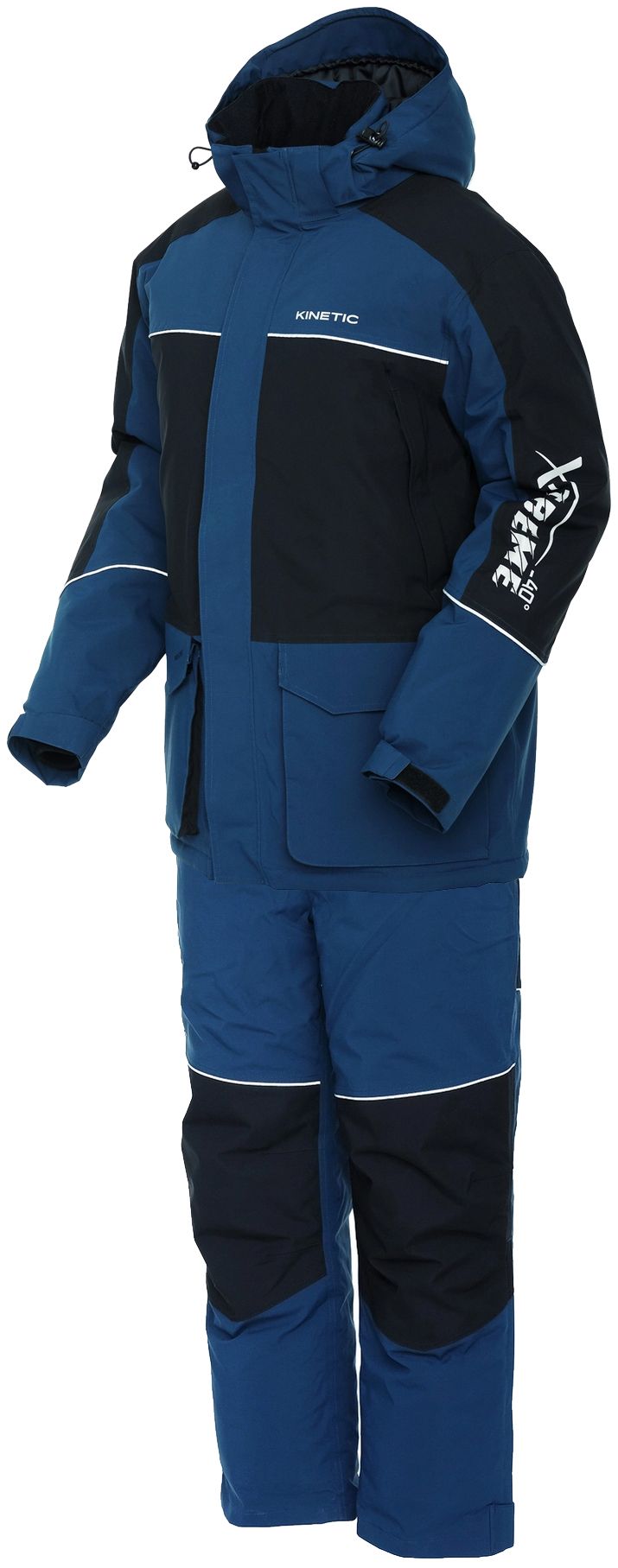 Kinetic Kinetic X-Treme Winter Suit Black/Navy Kinetic