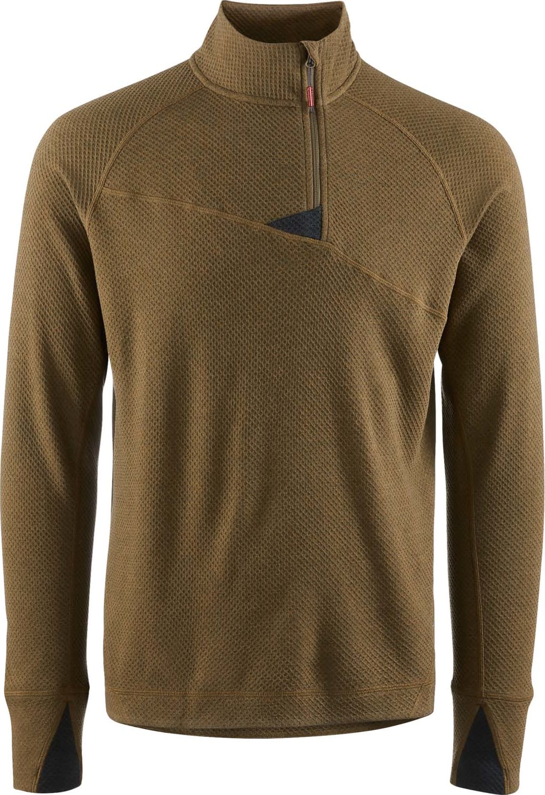 Klättermusen Men’s Huge Half Zip Sweater Olive