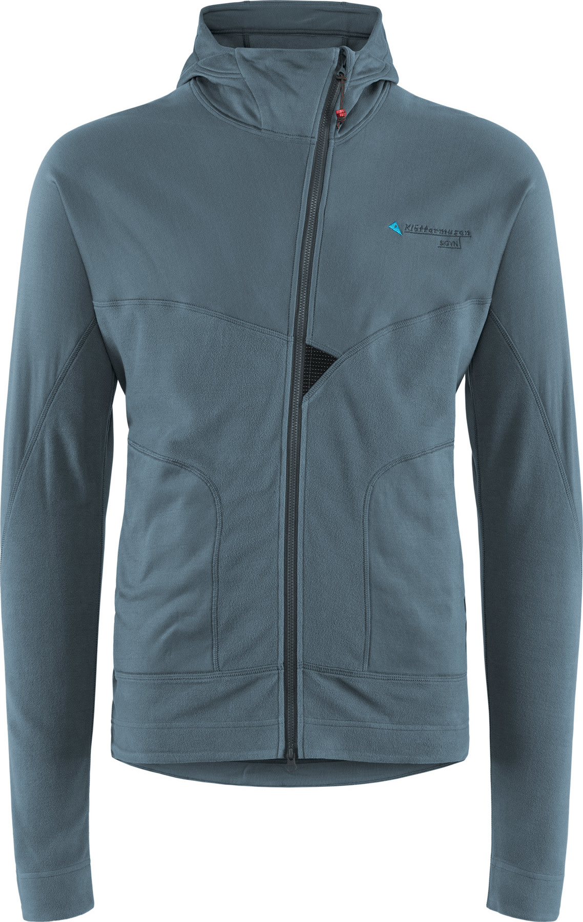 Klättermusen Men’s Sigyn Hooded Zip Thistle Blue