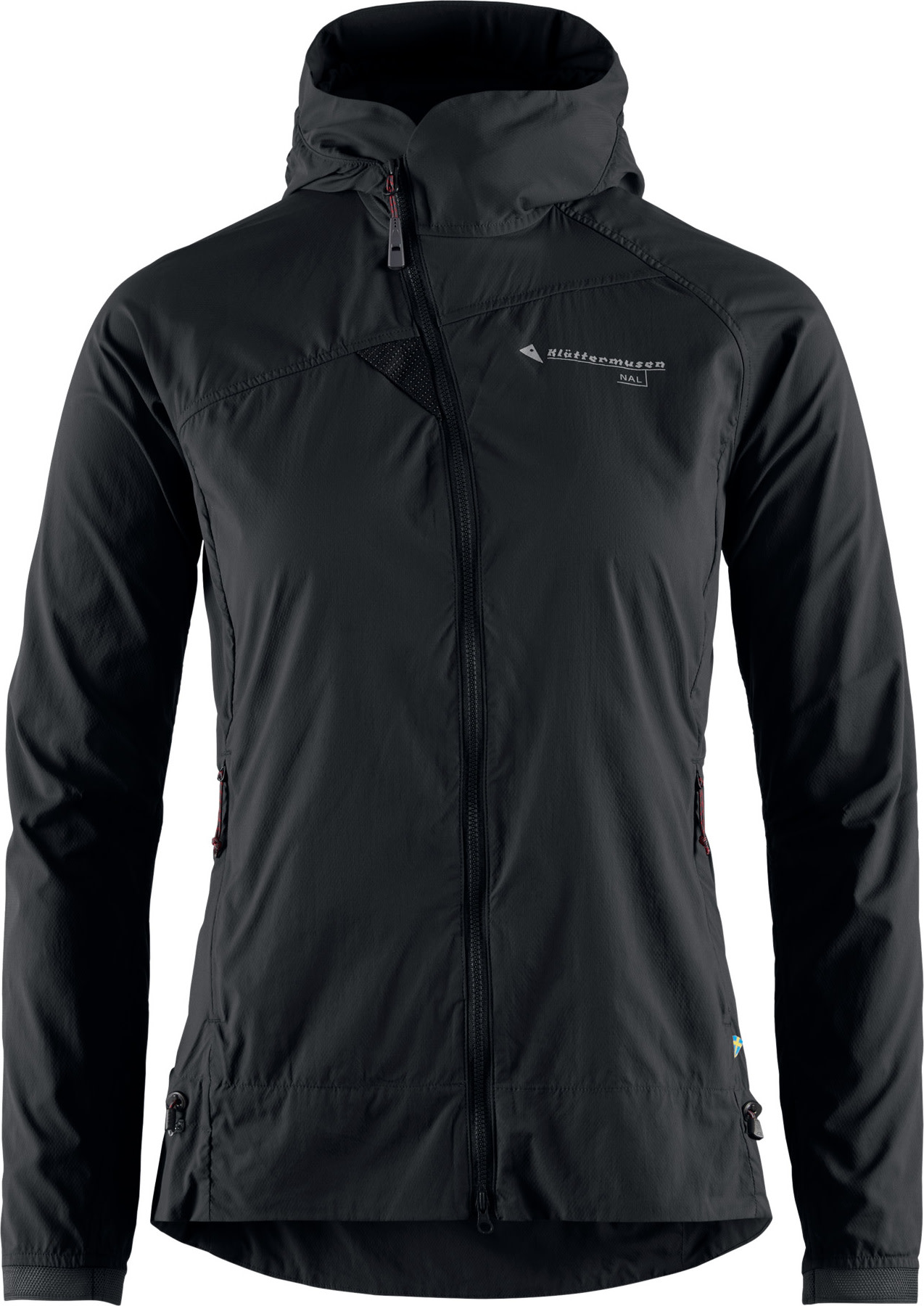 Klättermusen Women’s Nal Hooded Jacket Black