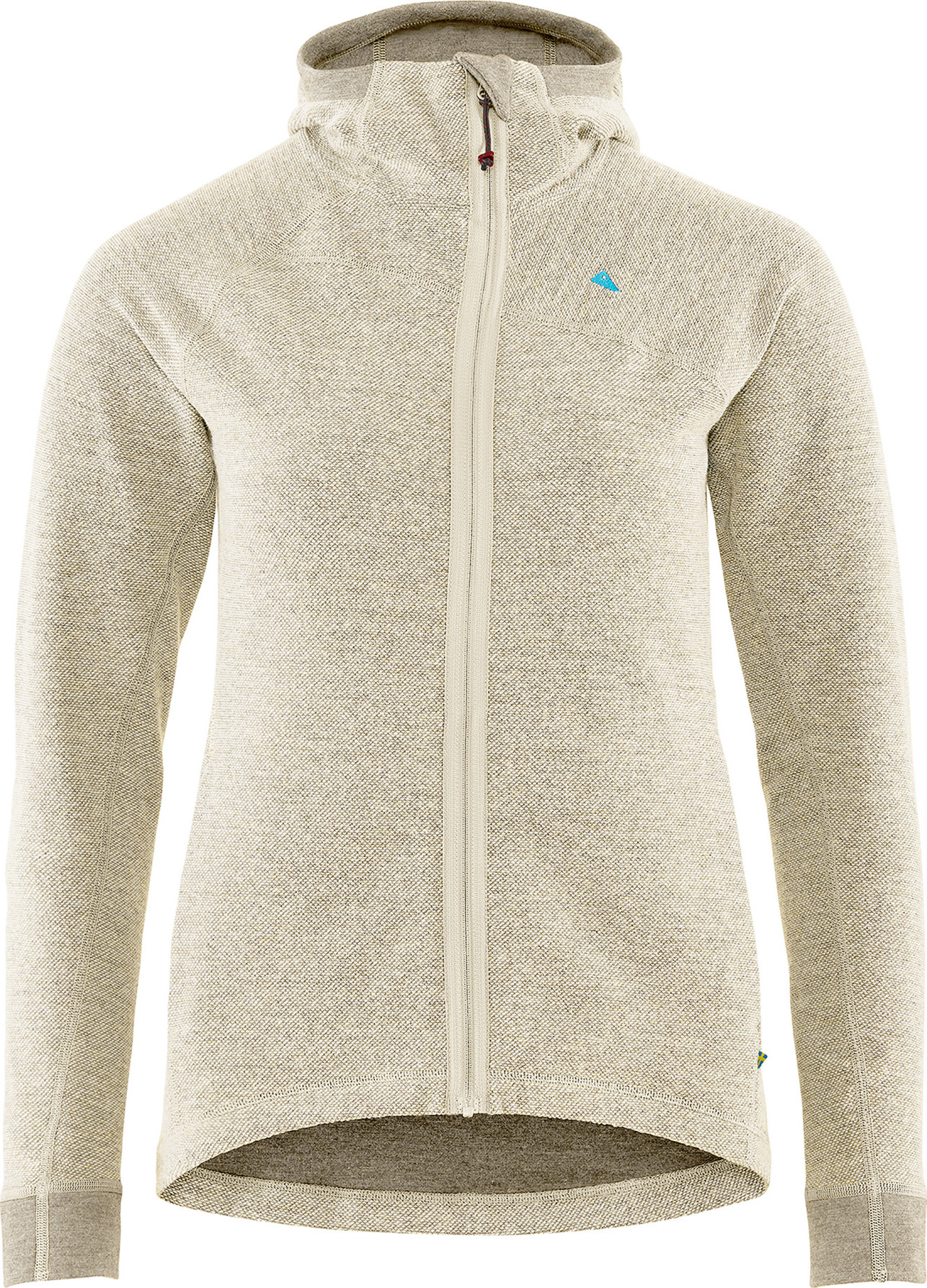 Klättermusen Women’s Hödur Hooded Zip Clay