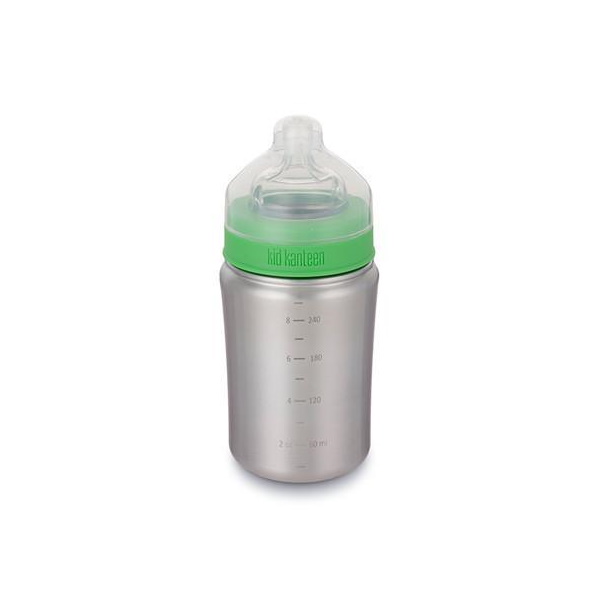 Klean Kanteen Baby Bottle 266 ml brushed stainless