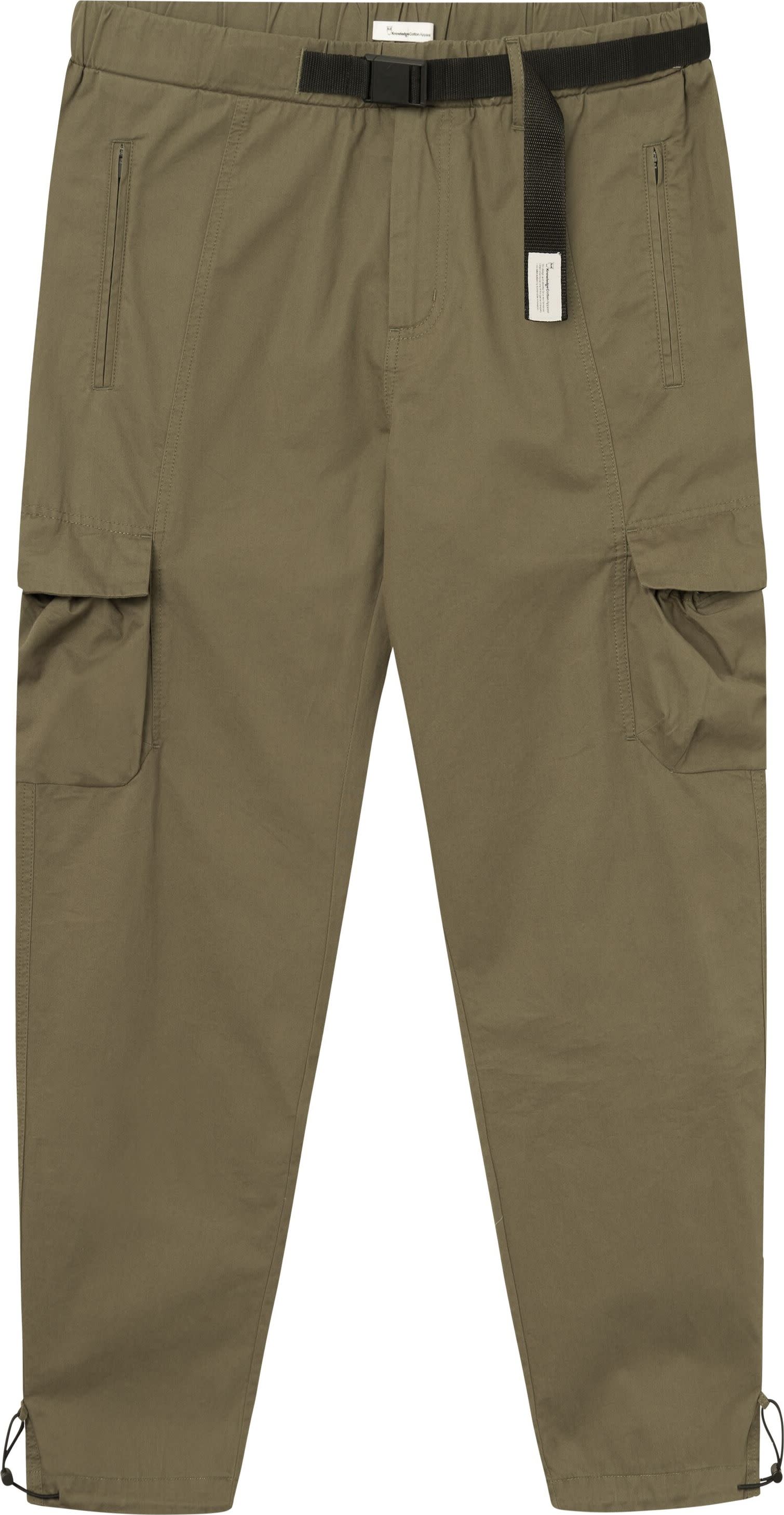 Olive Twill Cargo Pants - Firefly