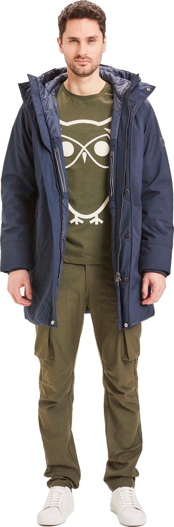 Knowledge cotton hot sale apparel parka