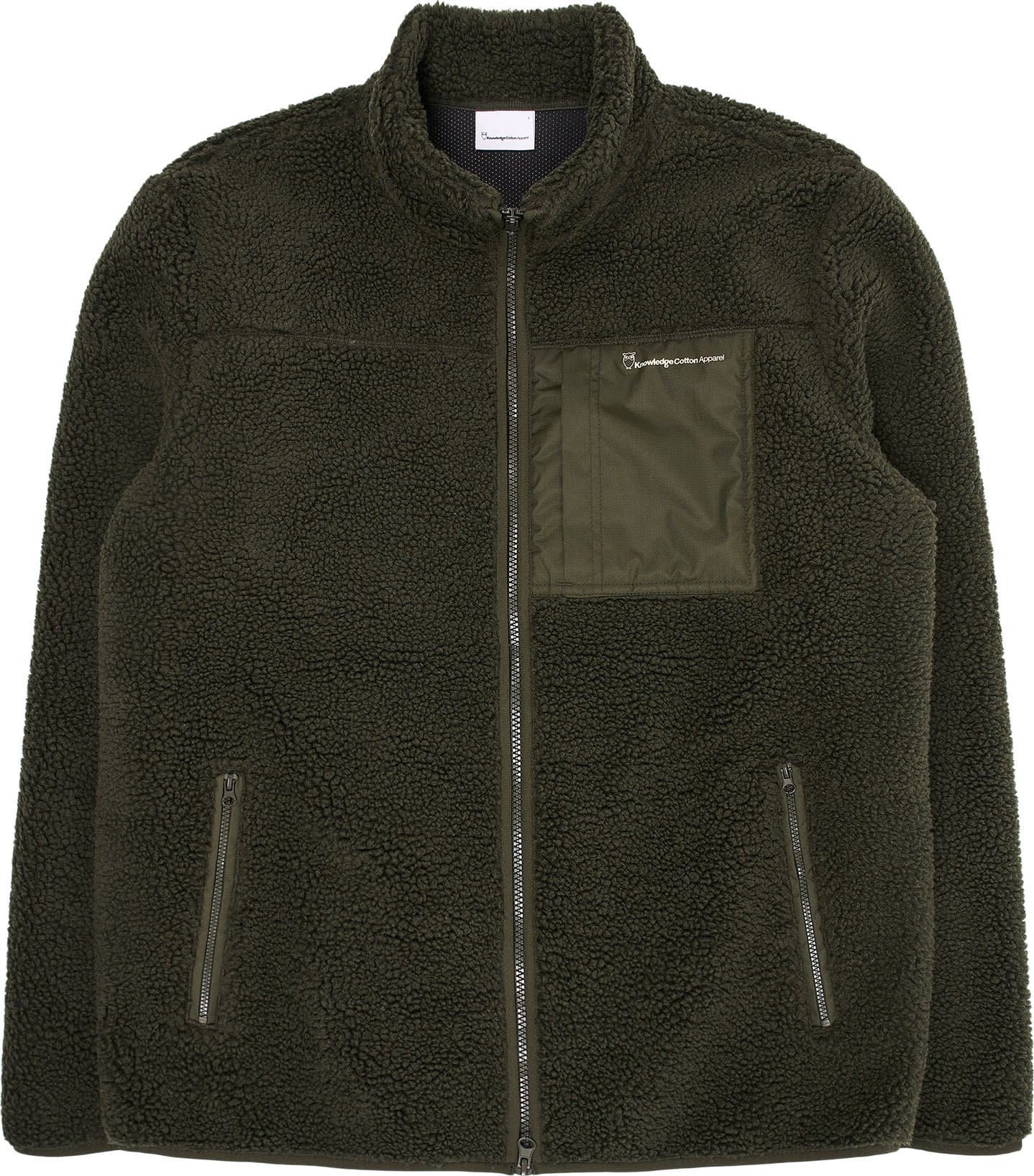 Men’s Teddy Fleece Zip Sweat  Forrest Night