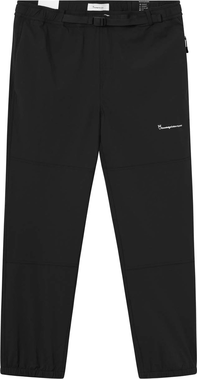 Knowledge Cotton Apparel Men’s Stretch Trekking Pants Black Jet