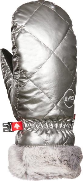 Kombi Juniors’ Canadienne Mittens Silver Shadow