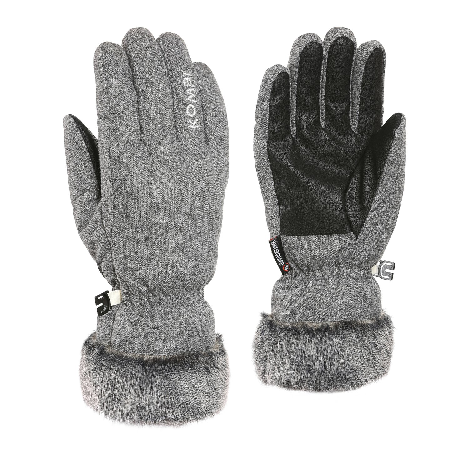 Kombi Women’s Canadienne Gloves Grey Melange