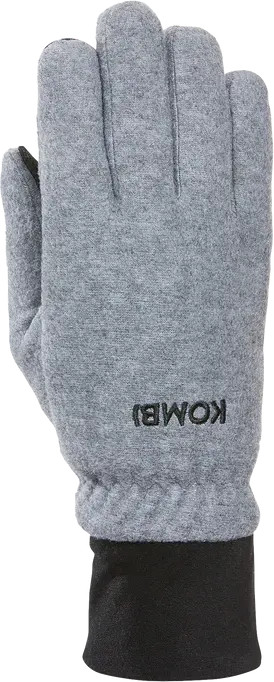 Kombi Men’s Windguardian Fleece Gloves Heather Grey