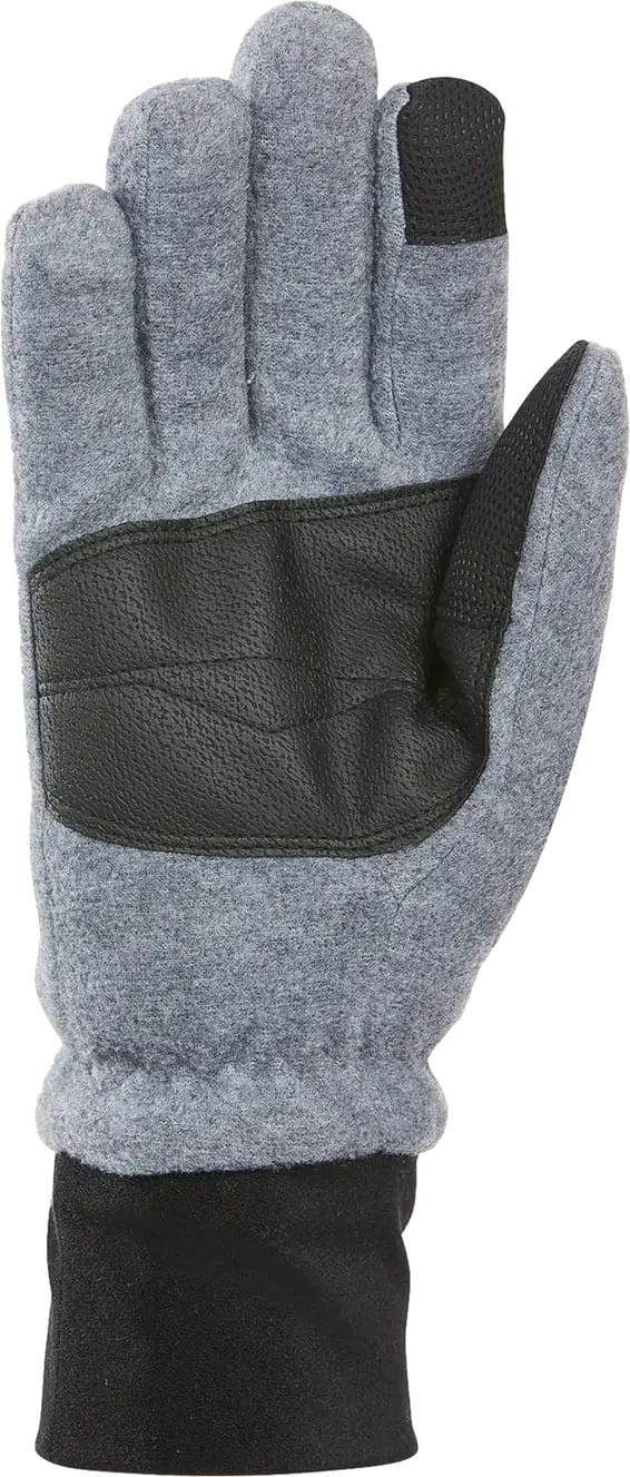 Kombi Men's Windguardian Fleece Gloves Heather Grey Kombi