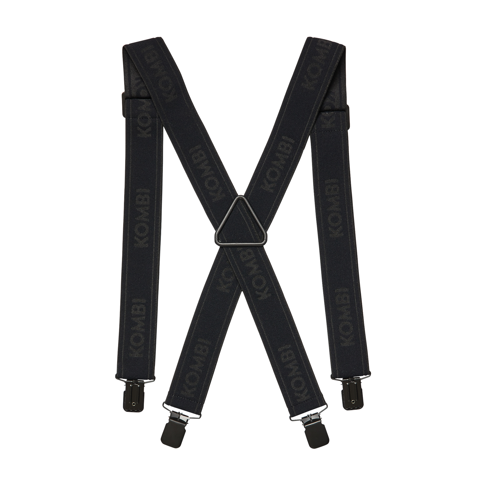 Kombi Wide Suspenders Black